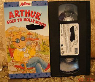 Arthur Goes To Hollywood 3 Episodes Vhs Video Have Lotsa Arthur Listed