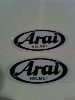 Arai Helmet Stickers Decals gsxr r6 r1 cbr ninja 600750 1000 1100 1400