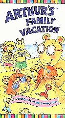 Arthur   Arthurs Family Vacation (VHS, 1999) NEW