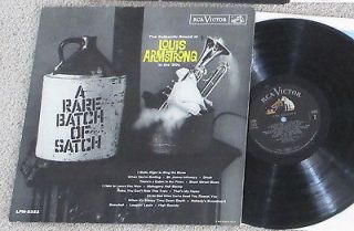 Louis Armstrong LP A Rare Batch of Satch 1961 RCA Victor NM jazz blues