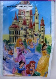 Party FAVOR Birthday Bags Treats Loots Snow White Belle Ariel x8