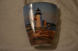 Goebel Artis Orbis Vase Brant Point Light Lightho​use #126778