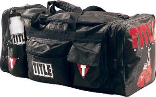 Boxing Deluxe Gear Equipment Duffel Bag MMA Martial Arts Gym Supplies