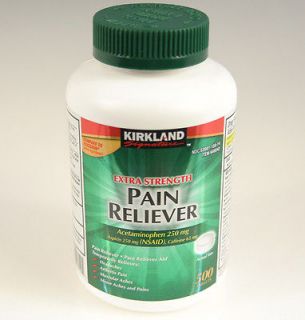 KIRKLAND Signature Extra Strength Pain Reliever 500 tablets generic