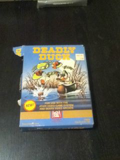 Atari 2600 Game Deadly Duck W/ Box BOXED