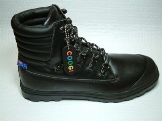 Coogi Mens Kombat Rugged Boots Black   NEW