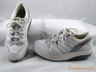 MBT womens sneakers oxfords rocker sole shoes 9 M white