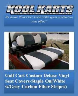 Club Car DS 99 & Dwn Golf Cart Front Seat Replacement & Covers Set