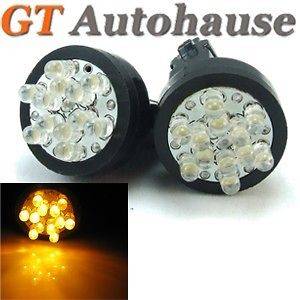 Amber 12 LED 3157 Turn Signal Light Bulbs Ford Mustang Excursion F250