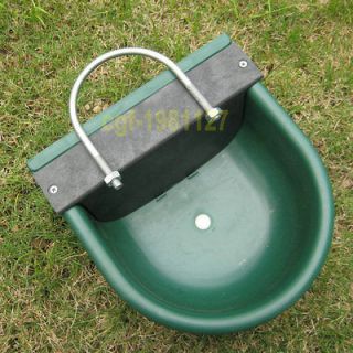 Automatic Water Trough & Steel Bracket Horse Sheep Cow Feeder Bowl