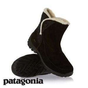 Patagonia Attlee Snap Boots Womens Waterproof   Black