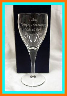 Engraved Wine Glass Best Godparent/God Parent Gift