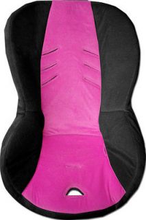 Britax Roundabout 50 Baby Seat Cover Black w Hot Pink Center (more in