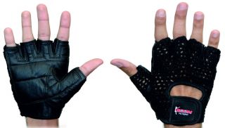 BOOM Pro Gym Gloves,Pure Cow Hide Hand Woven Fitness,Excerc ise Gloves