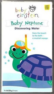 Baby Einstein: Baby Neptune Discovering Water (VHS, 2003)