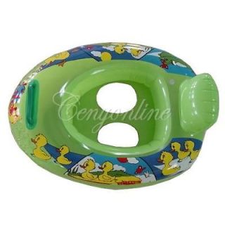 Child Swimming Boat Inflatable Safety Seat Float Chair Water Fun Pool