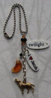 Heart Jacob Wolf Rearview Mirror Car Charm Sunchaser