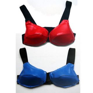 Bra Chest Breast Protector Guard Muay Thai Kick Boxing Gear equipment