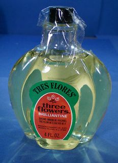 Brilliantine Hair Tonic Tres Flores Three Flowers in new unopened
