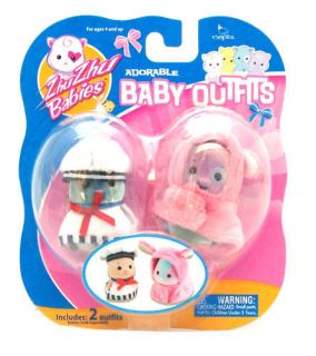 Zhu Zhu Pets Hamster Babies Baby Outfits Bunny Rabbit & Sailor Clothes