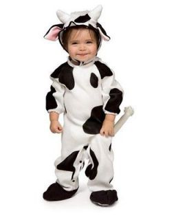 Baby Plush Cow Costume Clothes 6 to12 months New Toddler Halloween New