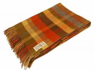 Avoca Lambswool Throw Rug Blanket 100% New Wool 142x183