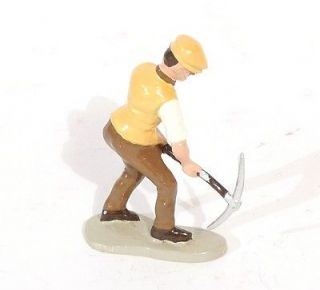 Replica Toy Figure Man Digging With Pick Axe 99% Paint Excellent