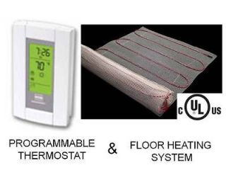 Electric Floor Heat Tile Radiant Warm Heated Kt 50 Mat