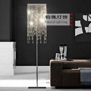Modern Design Contempoary Elegant Crystal Floor Lamp Light Lighting