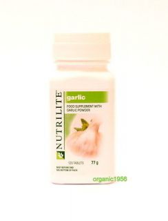 Garlic NUTRILITE ( Amway product) 120 tablets .Without the odour