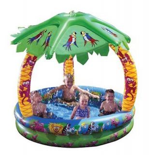 Jungle Cruise Inflatable Kid Swimming Pool Shade Canopy