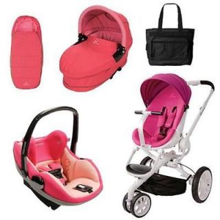 Quinny Moodd Stroller Complete Collection in Pink Passion
