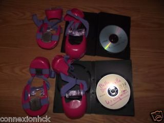 Lot (2) Bella Dancerella Tap Shoe Barbie W/ DVD copy