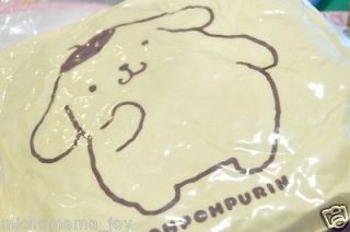 Sanrio Pom Pom Purin Dog Yellow Square Cushion ( Vacuum Packing) Rare