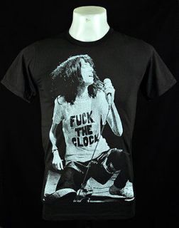 Patti Smith Retro Rock Punk Dark Grey Tee T Shirt Size S