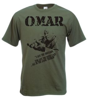 Omar Little T Shirt   The Wire, Cult TV   All Sizes & Colours
