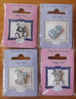 BNIP My Blue Nose Friends Collectable Pin Badges   Free P&P within UK