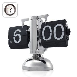 Faux Retro Flip Down Clock Internal Gear Operated Gear Operated Time