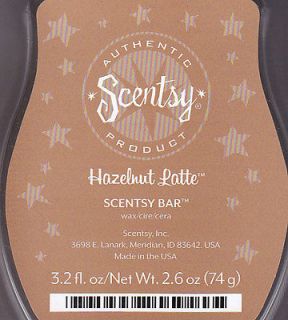 Authentic Scentsy Scentsy Fragrance Wickless Wax Bar Hazelnut Latte