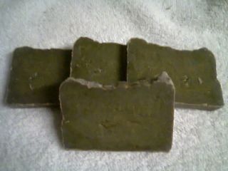 Neem Tea Tree Sulfur Bentonite Handmade 2 oz Sampler bar soap
