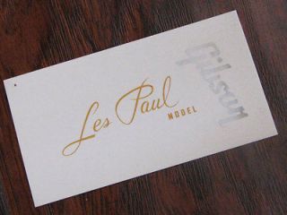Newly listed Gibson Les Paul guitar headstock waterslide decal set