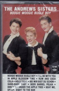 Boogie Woogie Bugle Boy   The Andrews Sisters (Cassette 1992, EMI) NEW