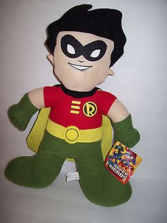 Toy Factory DC Super Friends ROBIN 16 Plush Doll Toy with tags