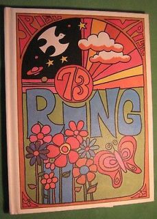 1973 VIRGINA STATE UNIVERSITY CLASS RING BOOK W/ STICKERS & FORMS