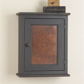 Medicine Wood Wall Cabinet   Sturbridge Black  Colonial Bath Cupboard