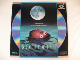Nightwish (1990)   Laserdisc   Brian Thompson Elizabeth Kaitan