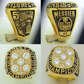 1990 Edmonton Oilers Stanley Cup Championship Ring   Mark Messier