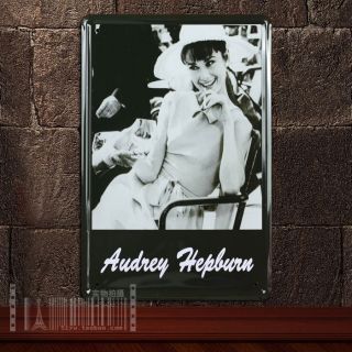 A6 Sheet metal drawing Decorative painting Audrey Hepburn
