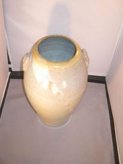 Large Stoneware Studio / Art Pottery Vase by Lannock Pottery Weston