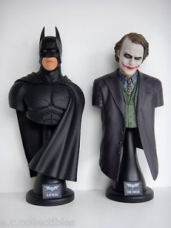 Hot Toys 1/4 Batman & Joker Busts
